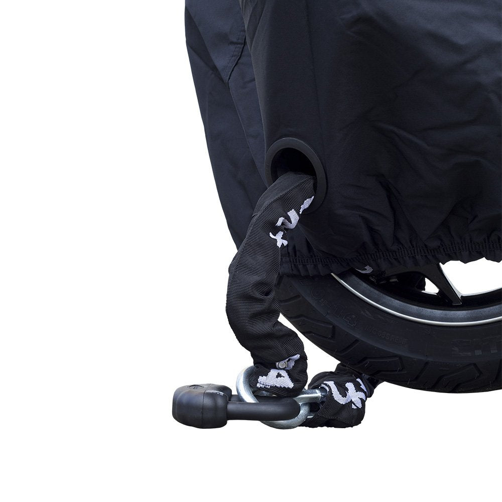 Motorhoes DS Covers ALFA 3W zonder ruimte voor topkoffer - zwart