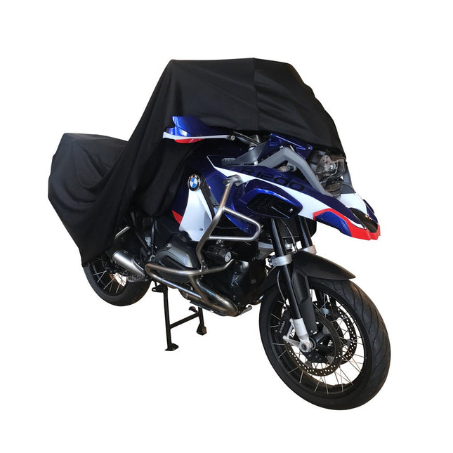 Motorhoes DS Covers FLEXX medium - zwart