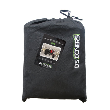 Motorhoes DS Covers FOX indoor medium - zwart