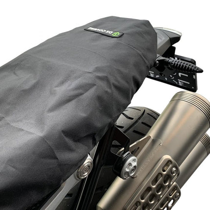 Motor-/ scooterzadelhoes DS Covers BINK large - zwart