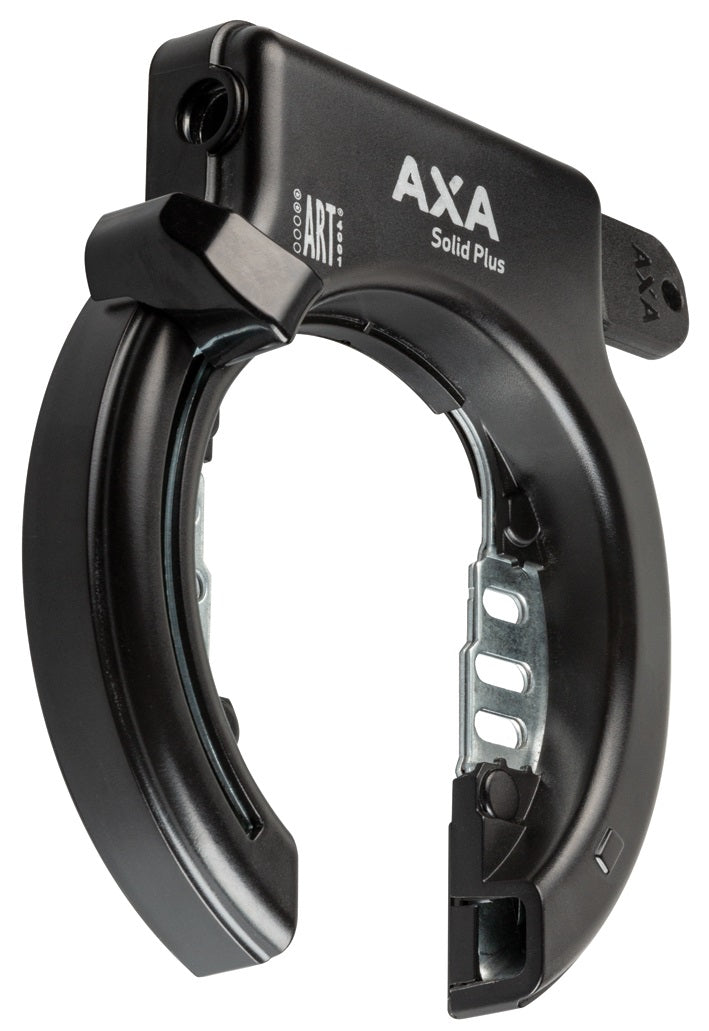 Set Ringslot Axa Solid Plus + Axa Linq City 100/7 - zwart