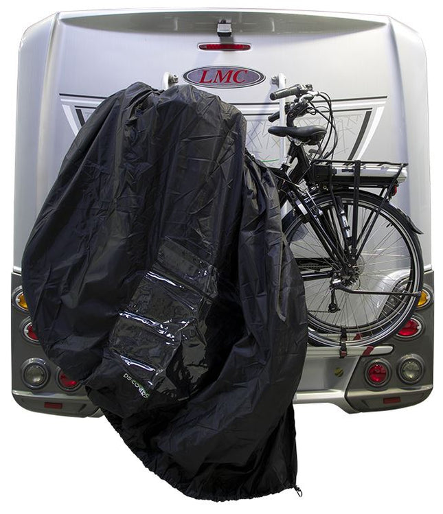 Fietsdragerhoes DS Covers STAR zonder gevarenbordhouder - zwart - afbeelding 2