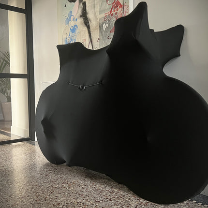 Fietssok DS Covers TRANSPORT - geschikt voor race- of gravelbikes - zwart - afbeelding 2