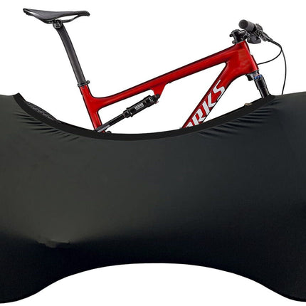Wheel fietssok DS Covers Stretch-Fit zwart