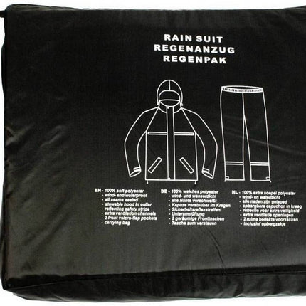 Regenpak Greenlands Basic M - zwart