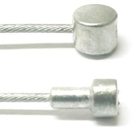 Rem binnenkabel Edge RVS 2250mm met 2 nippels