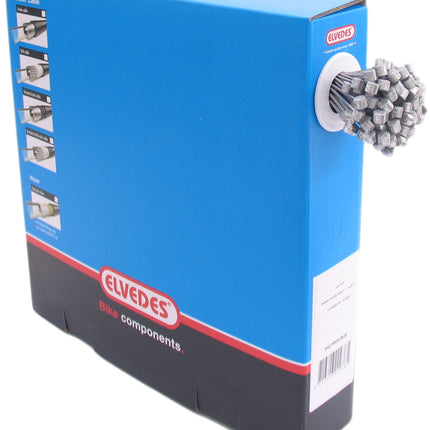 Schakel binnenkabel Elvedes 2250mm RVS Ø1,1mm N-nippel Ø4 × 4 (100 stuks) - Zilver - afbeelding 2