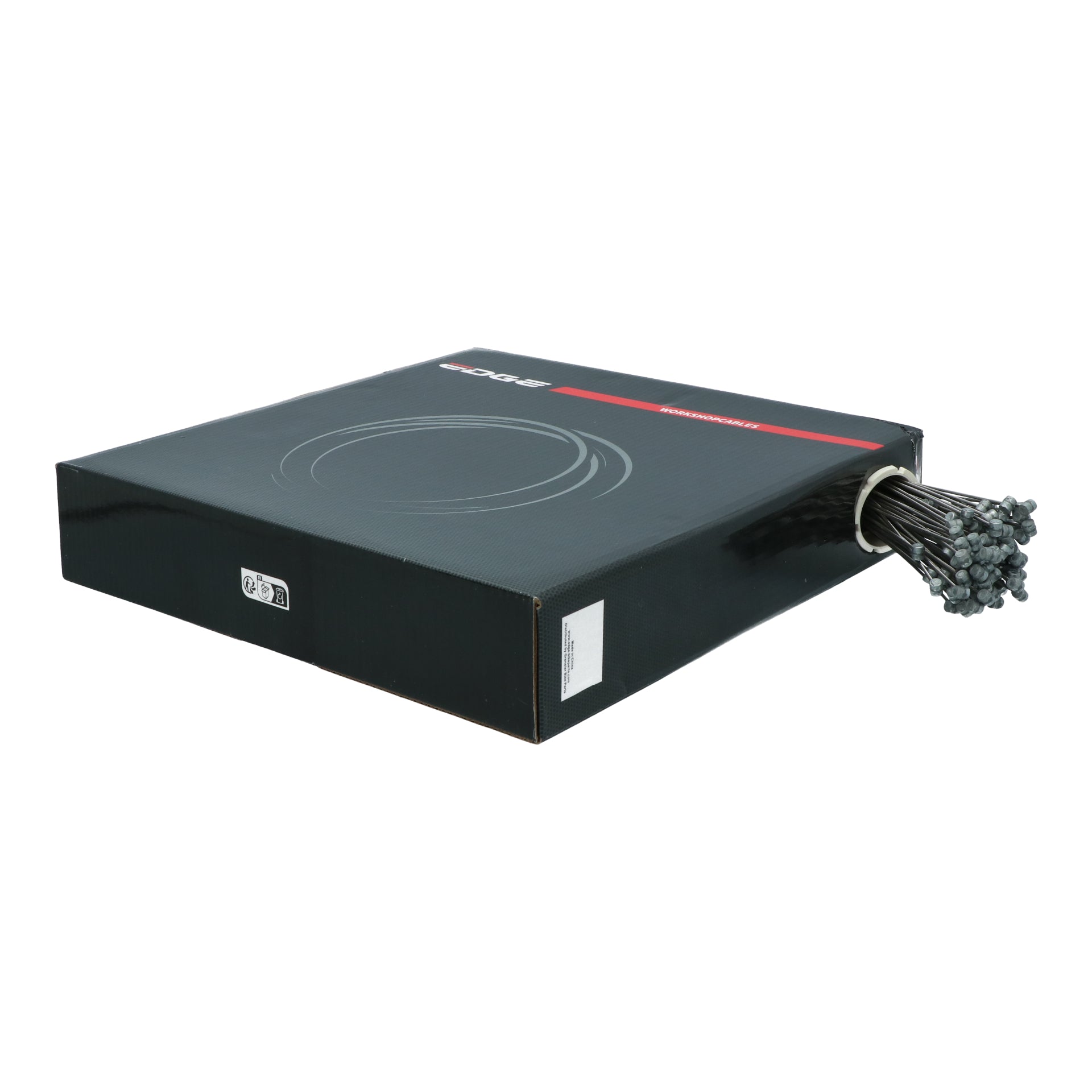 Rem binnenkabel Edge 2250mm RVS1,5mm 1x19 draad RVS - 6 x 7 T-nippel (100 stuks)