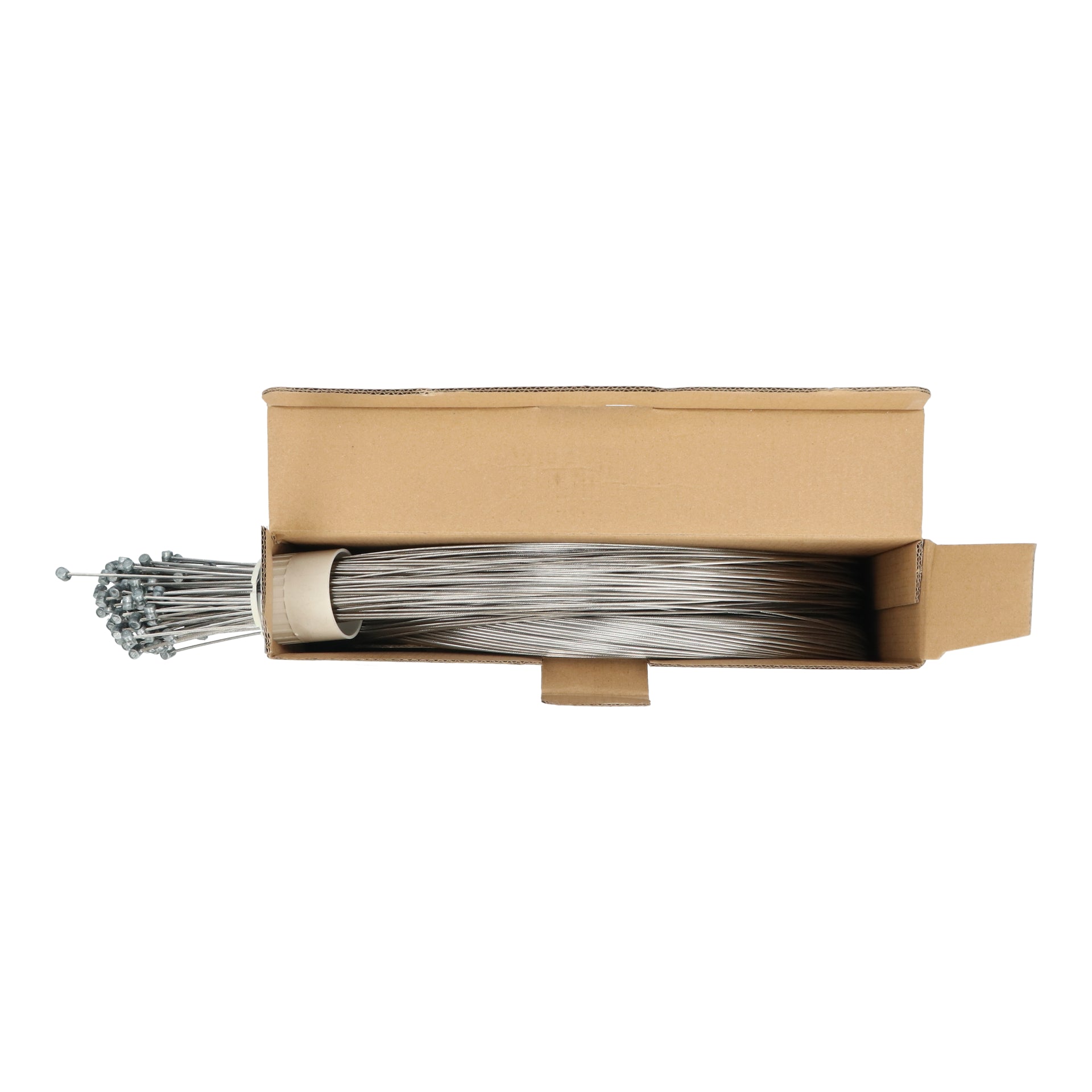 Rem binnenkabel Edge 2250mm RVS1,5mm 1x19 draad RVS - 6 x 7 T-nippel (100 stuks)