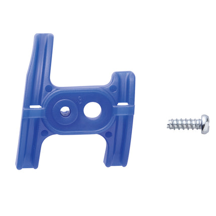 Kabelgeleider Shimano - klembevestiging met zelftappende schroef - Blauw