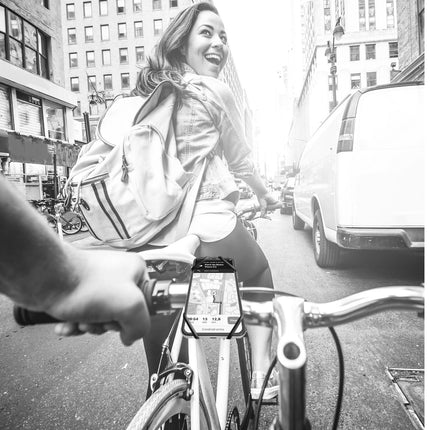 Fietshouder Celly Swipebike - grijs