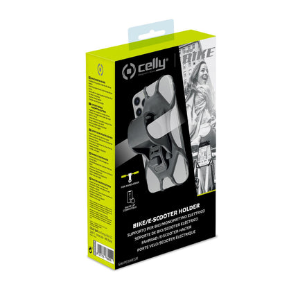 Fietshouder Celly Swipebike - grijs