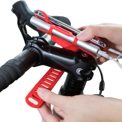 Telefoonhouder Bone Bike Tie Pro Pack - rood
