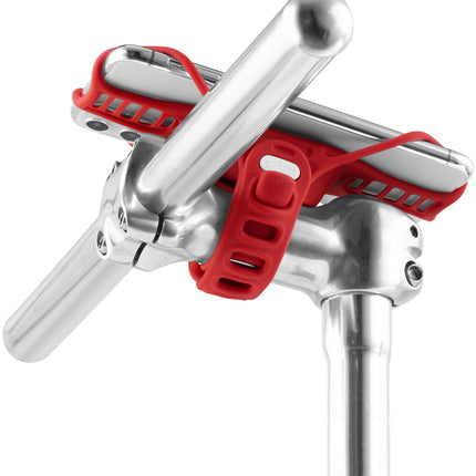 Telefoonhouder Bone Bike Tie Pro 3 voor stuurpenbevestiging - rood