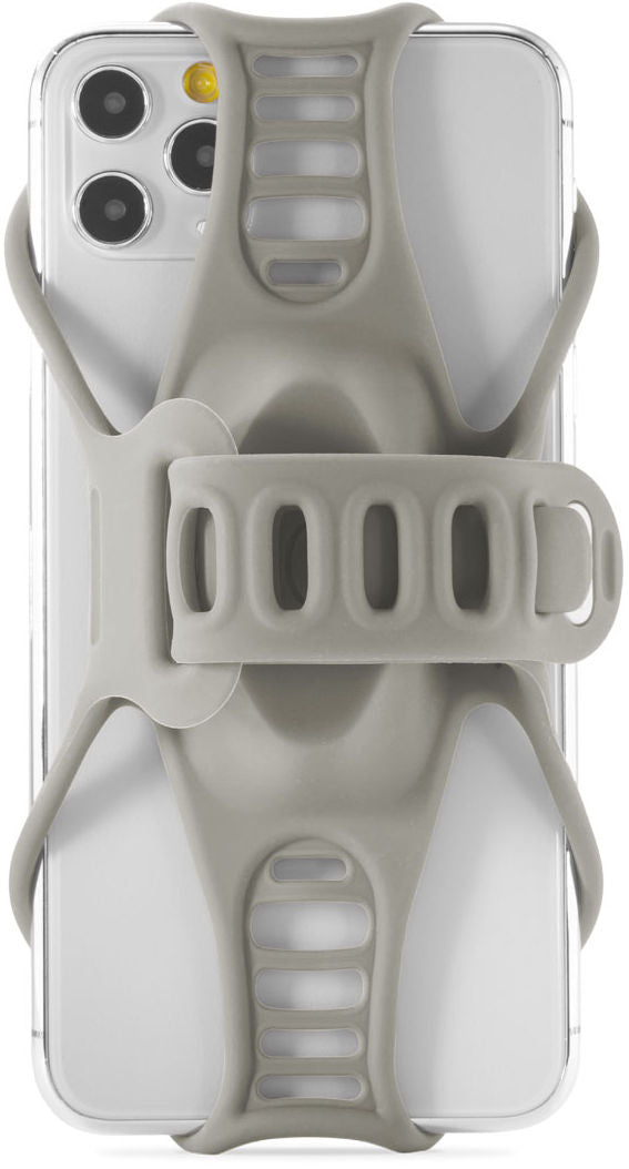 Telefoonhouder Bone Bike Tie Pro 3 voor stuurpenbevestiging - grijs