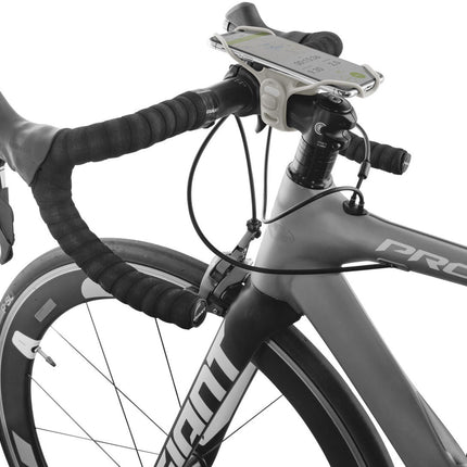 Telefoonhouder Bone Bike Tie Pro 3 voor stuurpenbevestiging - grijs