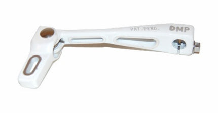 Pédale de changement de vitesse DMP 2 trous alu blanc minarelli am6=fin de série