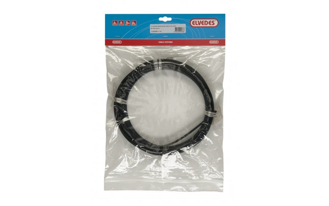 Rem buitenkabel Elvedes zonder voering 10 meter ø3,5/6,0 mm - zwart (10 meter rol)