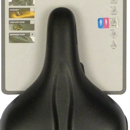 Fietszadel Selle Royal Rio Plus City unisex - zwart