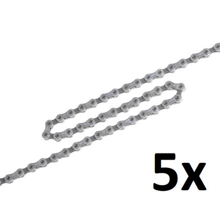 Ketting 9 speed Shimano HG53 Deore/LX/Tiagra - 126 schakels (5 stuks in werkplaatsverpakking)