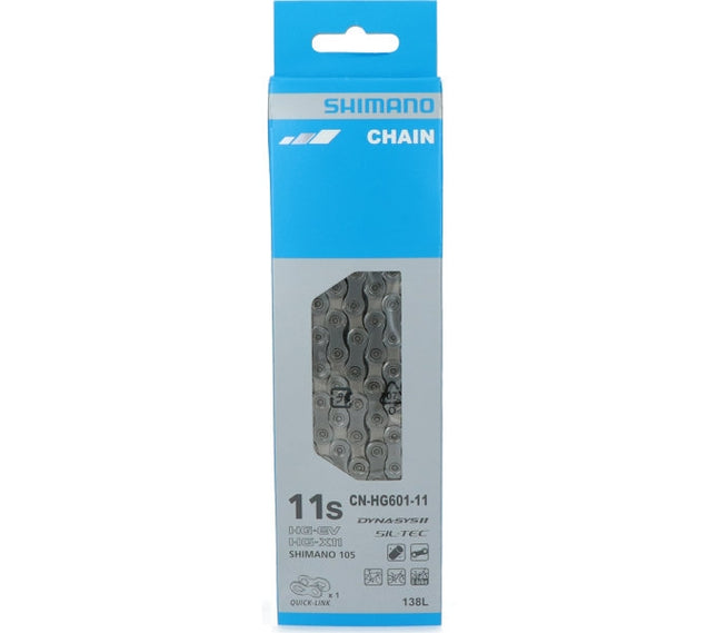 Ketting 11 speed Shimano HG601 105 Race/MTB/E-bike met quick link - 138 schakels