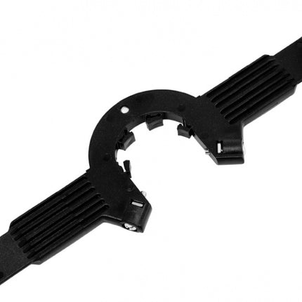 Kettingscherm Axa Wave 48T - zwart (winkelverpakking)