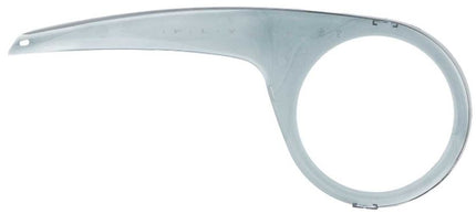 AXA Flyer chain guard for 42-44 tooth sprockets - dark smoke (retail packaging)