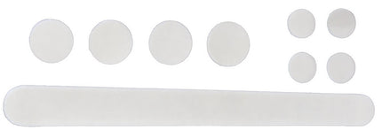 Stickerset voor de bescherming van het frame/vork RMS 9-delig - transparant