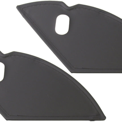 Jasbeschermers 24" - mat zwart