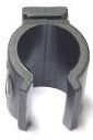 Jasbeschermerklem Hesling 16 mm - zwart