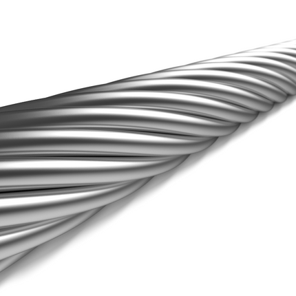 Rem binnenkabel Elvedes 4000mm 1×19 draads verzinkt ø1,5mm met V-nippel ø5,5 × 10 en T-nippel ø7 x 6 - afbeelding 3