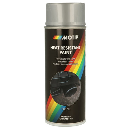 Motip Hittebestendige lak zilver