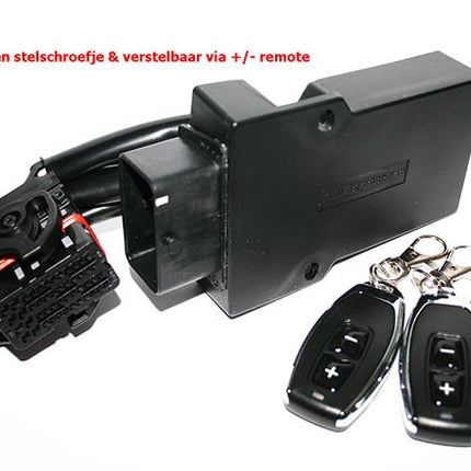 adapter euro-b toerenbegrenzer + afstandsbediening 0-55 / 50-65km/u Euro-5 Aprilia sxr