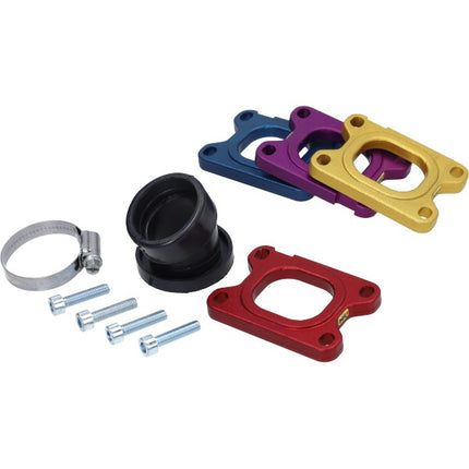 collecteur metrakit cnc 28mm rouge minarelli am6, senda