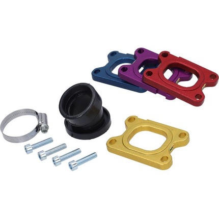 intake manifold Metrakit CNC 28mm gold Minarelli AM6, Senda