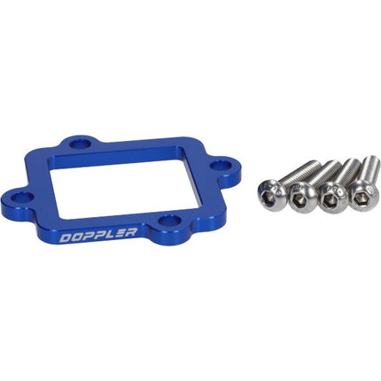 adaptateur membrane Doppler + 4 vis bleues minarelli hor ac, minarelli hor lc 538405