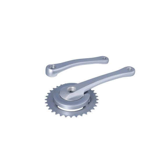 Crank SET ICB 33T Zilver MAT/DISC