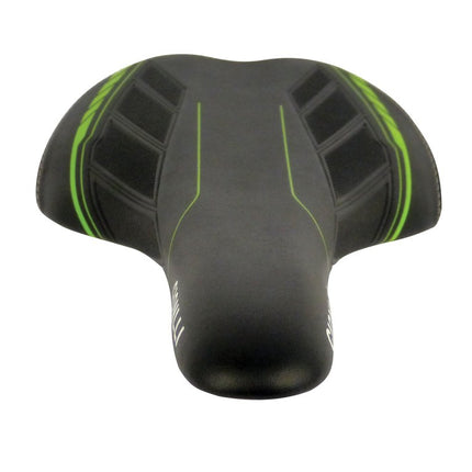 Fietszadel voor racefiets MicroFi - zwart/groen