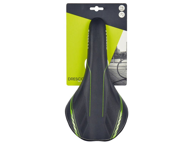 Fietszadel voor racefiets MicroFi - zwart/groen