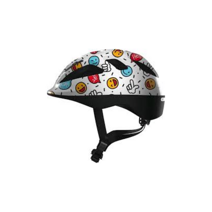DB0901A Casque M Smooty Smiley blanc