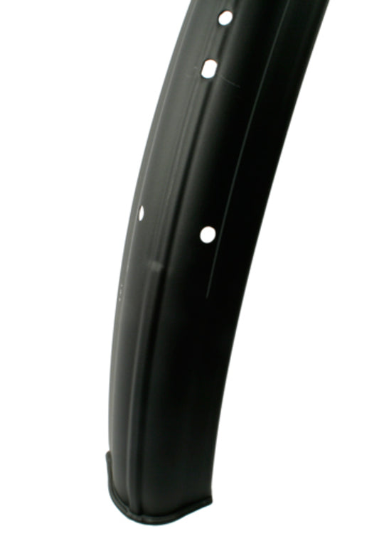 Achterspatbord 28" Tour Staal Zwart