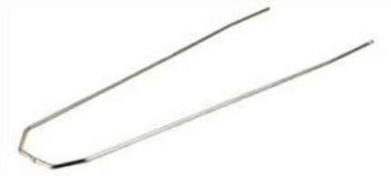 Spatbordstang 28 Draad Curana 2 355MM Spatbord Zilver