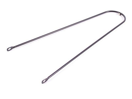 Stang 28 Draad AS V M/BUMPER 371MM M/ZW Spatd Zwart