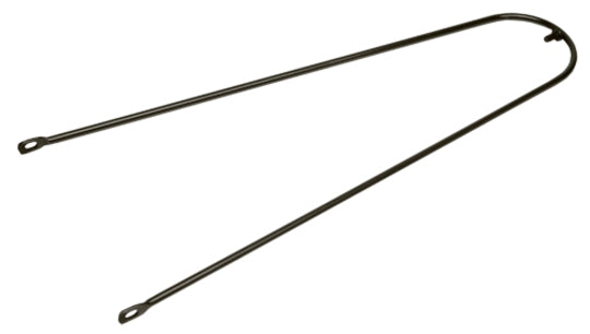 Stang 28 Draad Curana 06 PAD 368MM M/ZW Spatd Zwart