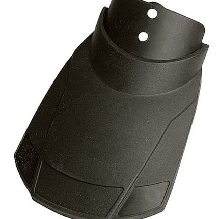 Spatlap Spoiler PVC 55MM Zwart