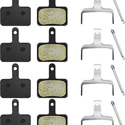 fatbike remblokken - 4 x remblokken voor de fiets schijfrem voor B01S, schijfrempads, fietsvoeringen, remblokken, high performance voor Deore, TRP, Tektro - mechanische remblokken