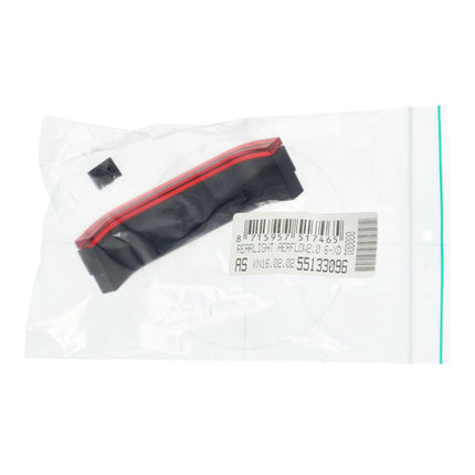 Fiets achterlicht Spanninga Aerflow 2 Span 2.0 6-XDS Zwart