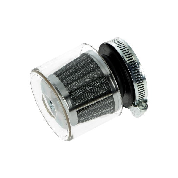power filter DMP straight Dellorto SHA with cap 60mm moped, Tomos A35
