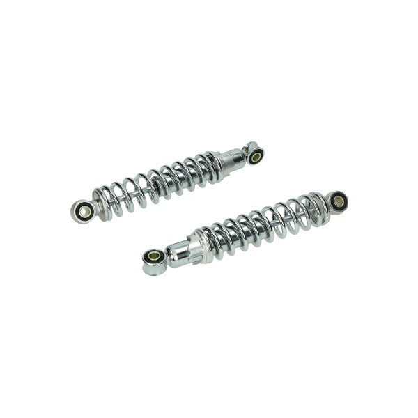 schokbrekerset 240mm chroom citta, bromfiets vespa, tomos