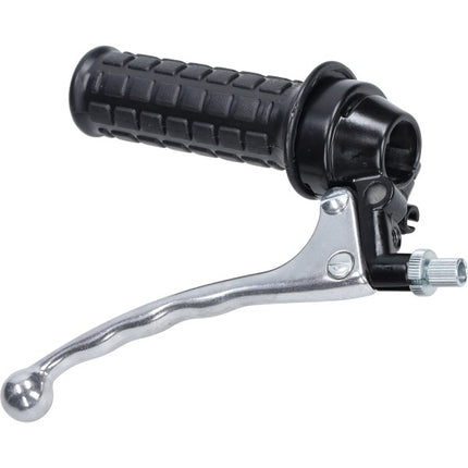 throttle / brake lever (made in EU) grip aluminum right black Tomos A35, camino